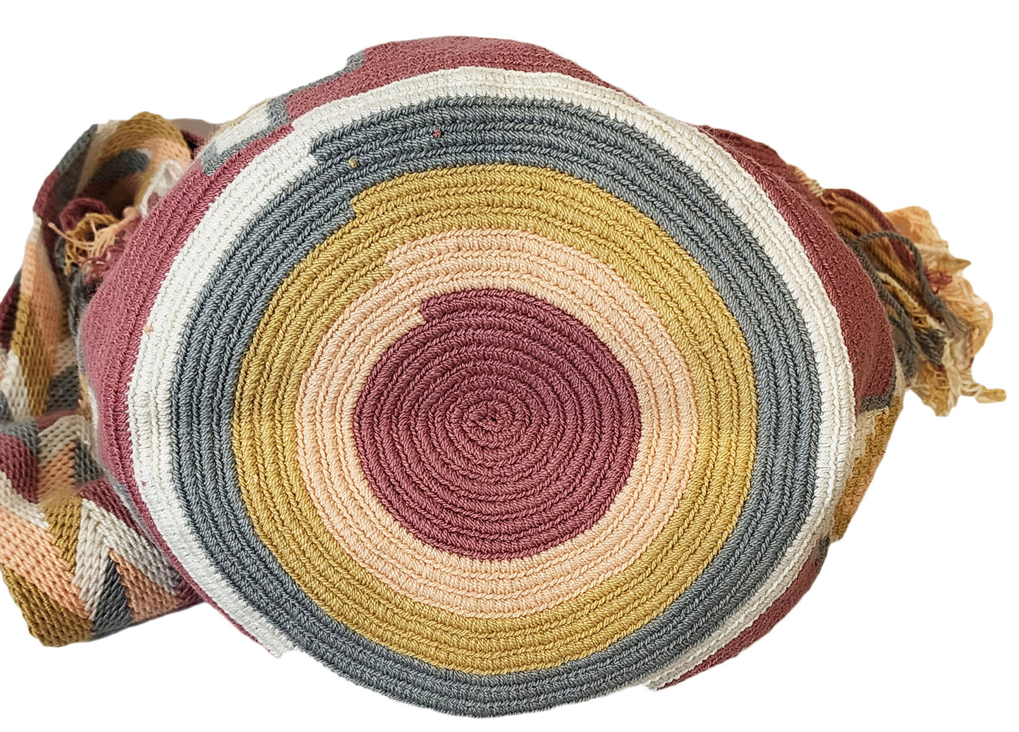 Kathryn Large Handmade Crochet Wayuu Mochila Bag - Wuitusu