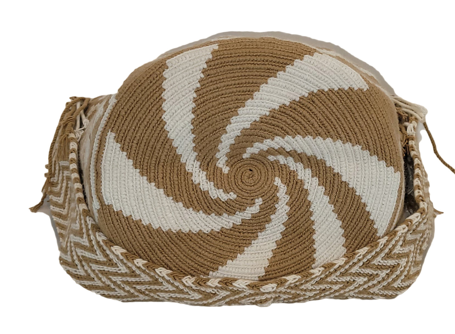 Christina Large Handmade Crochet Wayuu Mochila Bag - Wuitusu