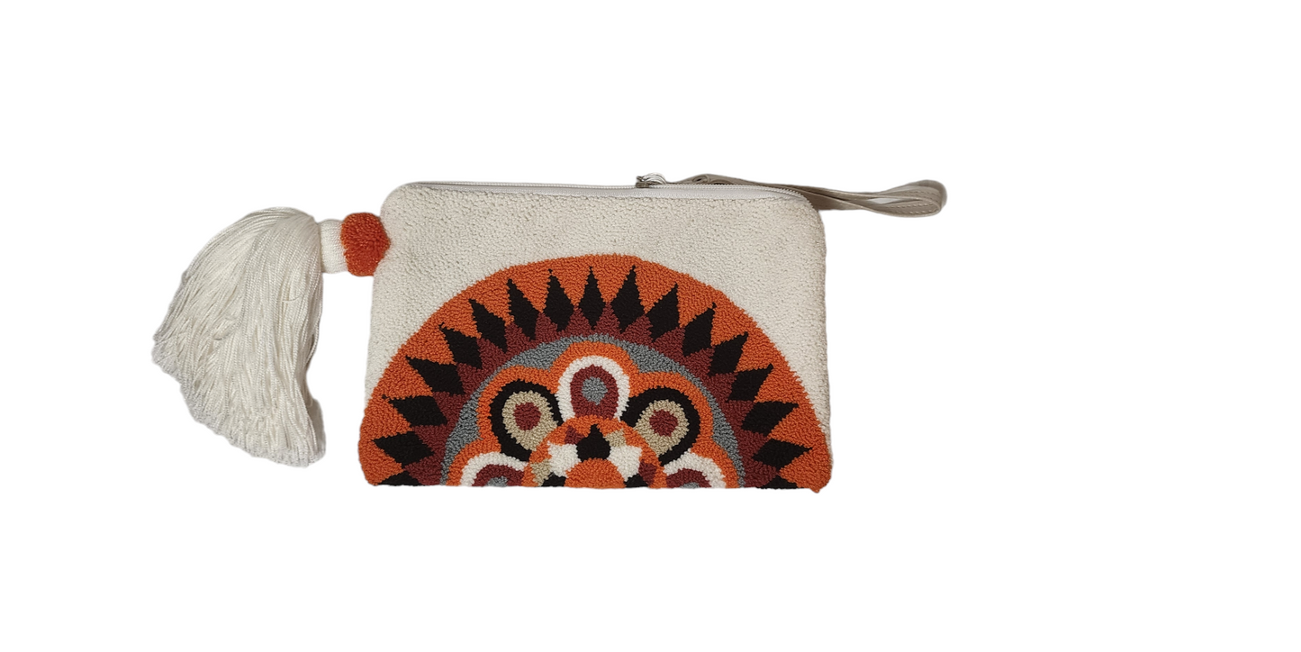 Ella Handmade Wayuu Punch-needle Clutch - Wuitusu