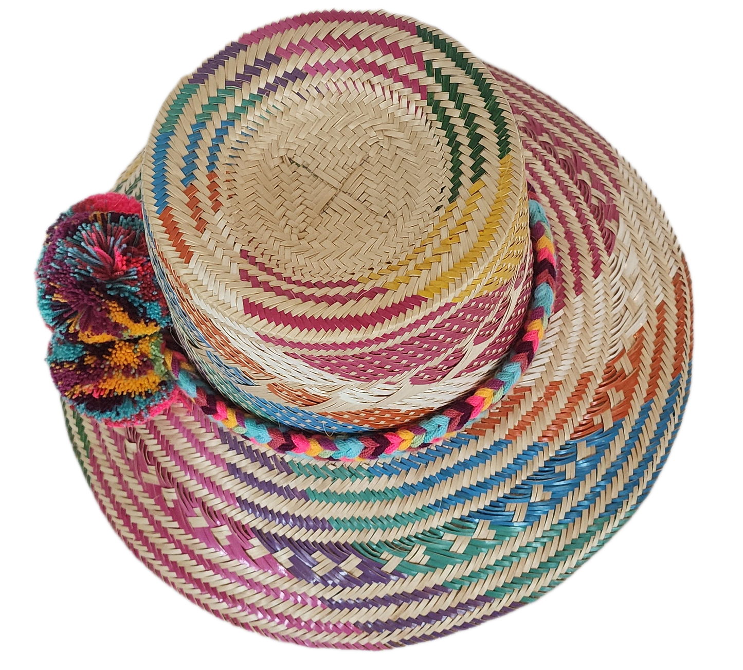 Handcrafted fashion accessory hat, perfect as a wide brim straw hat and loved for its womens fedora flair.
