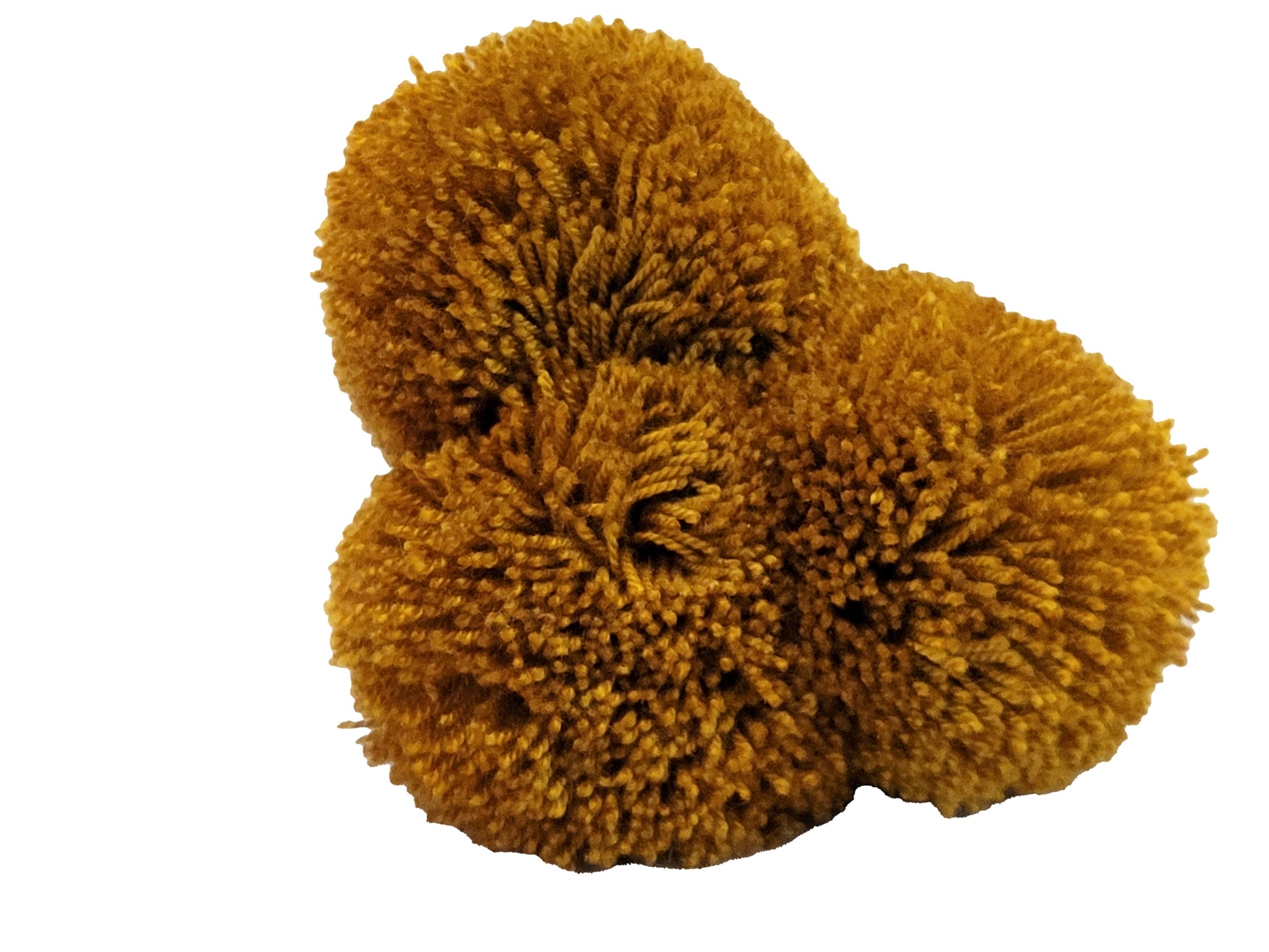 "Colorful handmade Wuitusu straw hat adorned with customizable pompoms, showcasing artisan craftsmanship and fair trade commi