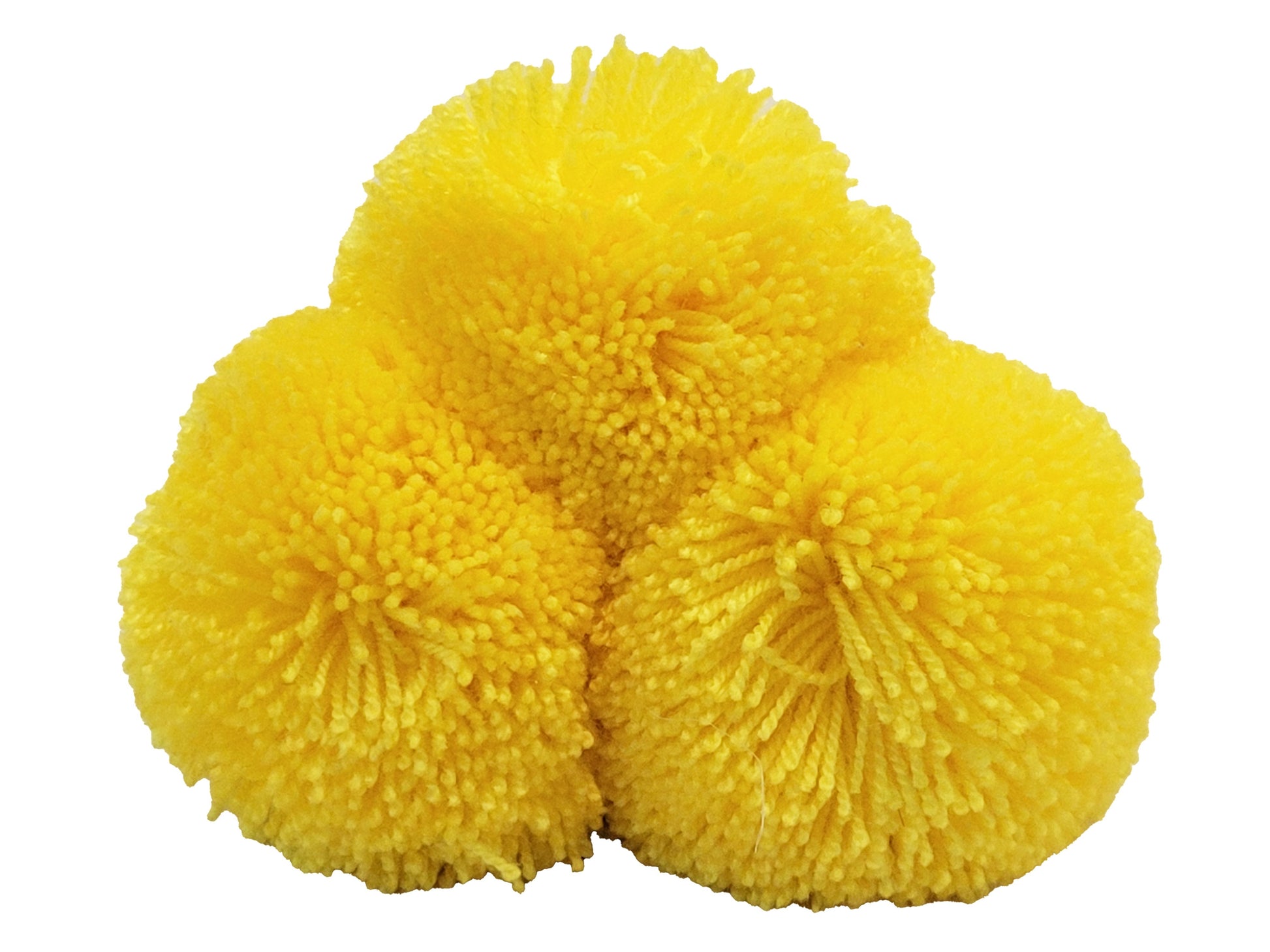 Bottom view "Colorful handmade Wuitusu straw hat adorned with customizable pompoms, showcasing artisan craftsmanship and fair trade commi