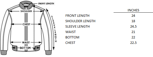 Measurements Kaiya Denim Jacket (XL) - Wuitusu