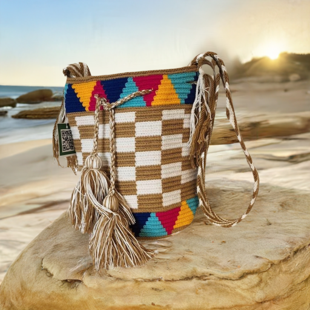 Cecelia Medium Handmade Crochet Handbag - Wuitusu
