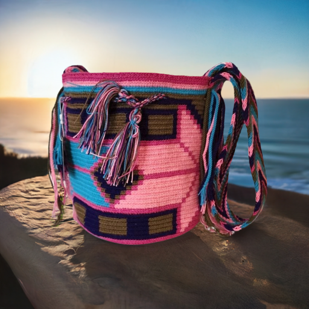 Gloria Medium Handmade Crochet Handbag - Wuitusu