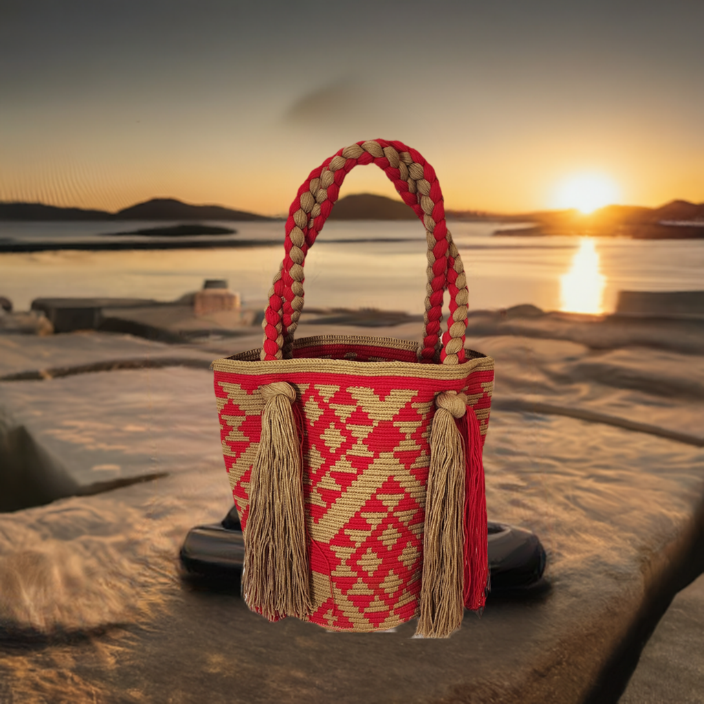 Magdalena Large Waterfall Purse - Wuitusu