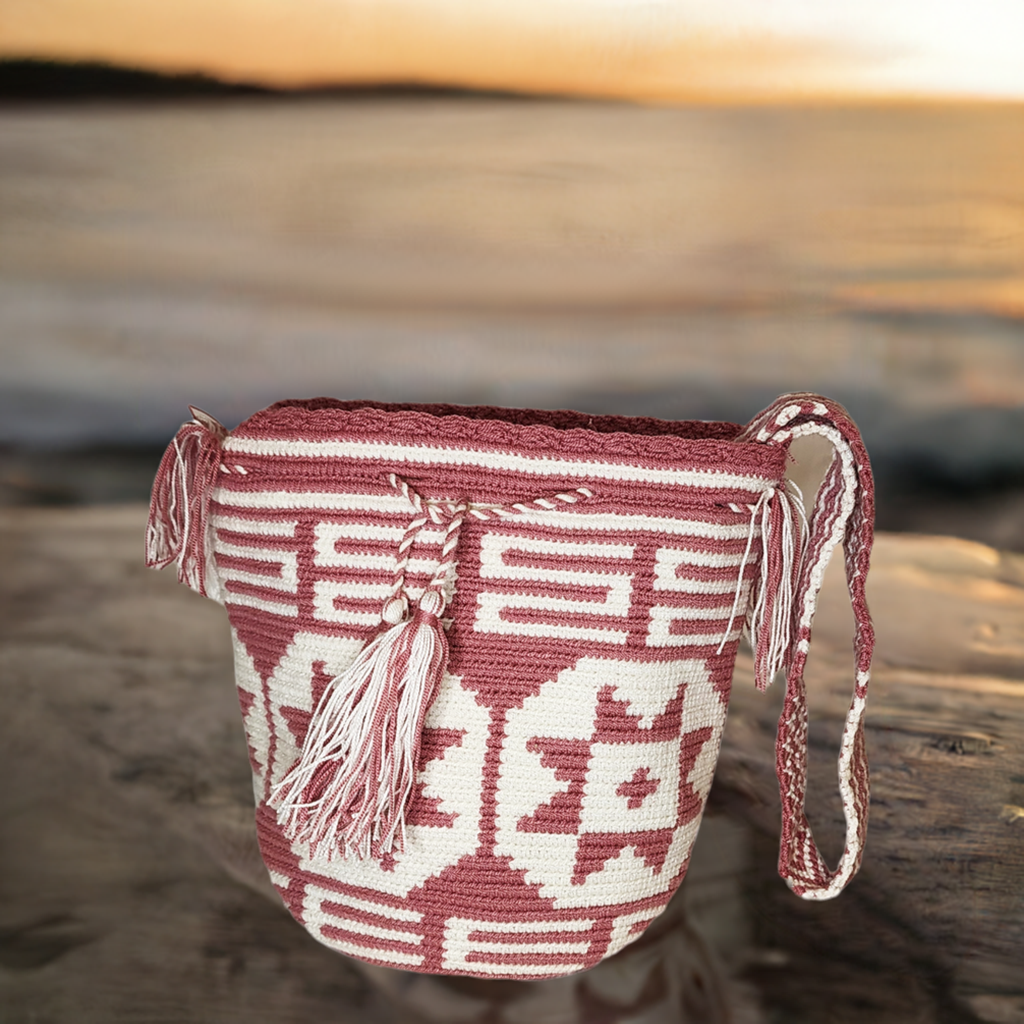 Teagan Medium Handmade Crochet Handbag - Wuitusu