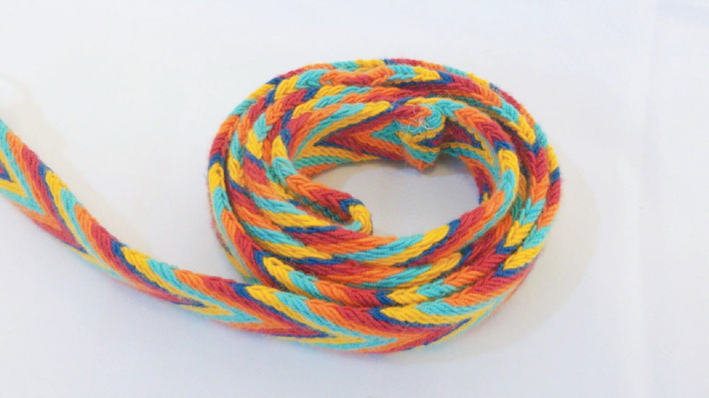 Multicolor Handmade Wayuu Pet Leash - Wuitusu