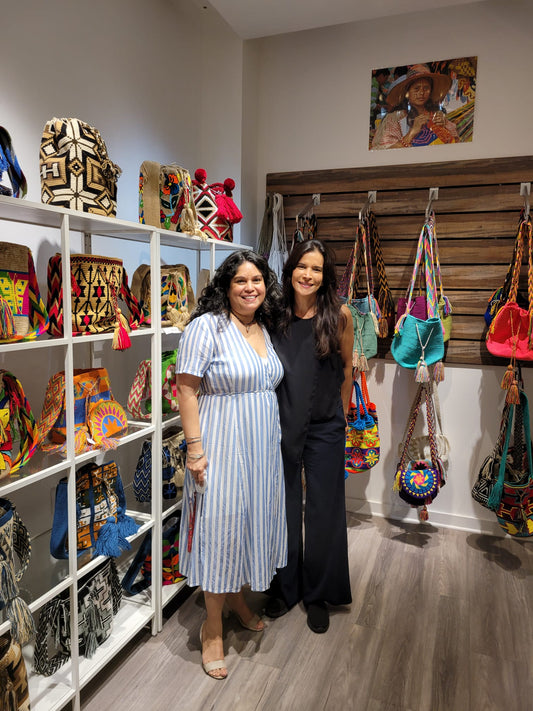 Patricia Velasquez visited Wuitusu in Hollywood.