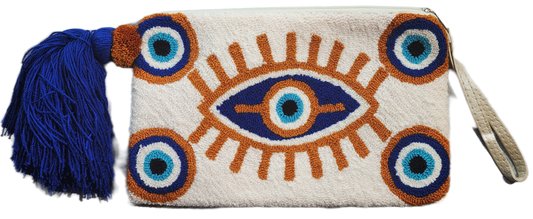 Bonnie Handmade Wayuu Punch-needle Clutch - Wuitusu