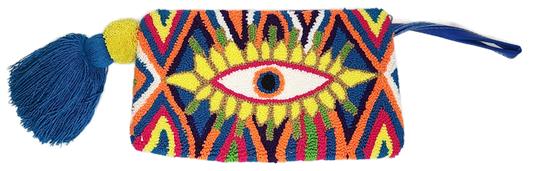 Andrea Handmade Wayuu Punch-needle Clutch - Wuitusu