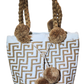 Vivienne Large Short Handle Design PomPom Mochila - a perfect gift for her