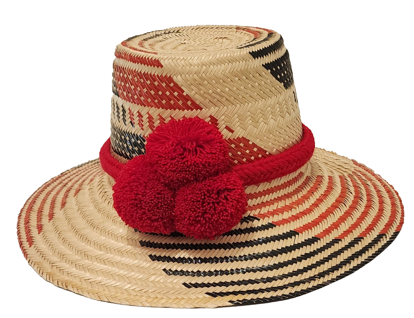zola  handmade wayuu hat front view