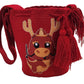 Livia Large Wayuu Bag with Applique Year of the Dragon front