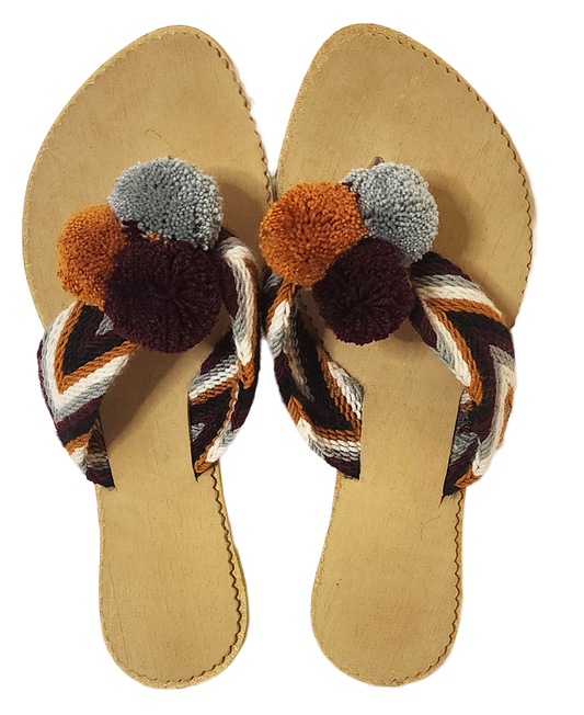 Aislinn Wayuu Sandal (Size 8.5) - Wuitusu
