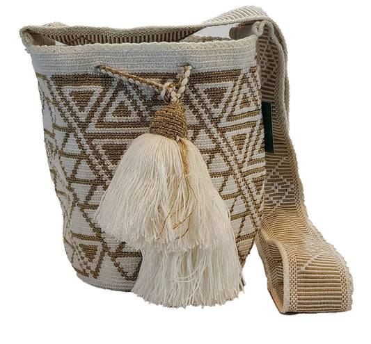 Jolie medium Handmade Wayuu Mochila bag