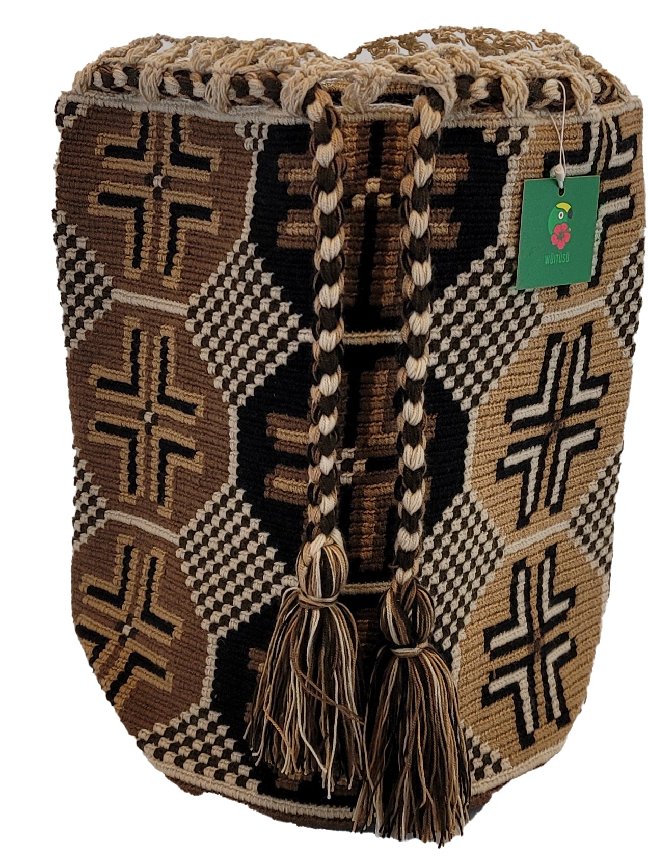 Harmoni Traditional Wayuu Crochet Backpack - Wuitusu