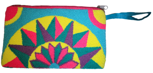 Alaya Handmade Wayuu Punch-needle Clutch - a perfect gift for her