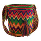 Maya Large Handmade Crochet Wayuu Mochila Bag