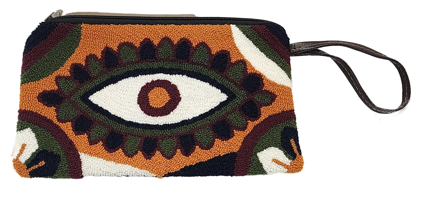 Rebekah Handmade Wayuu Punch-needle Clutch - Wuitusu