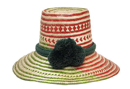 Bailey Handmade Wayuu Hat - Wuitusu-front