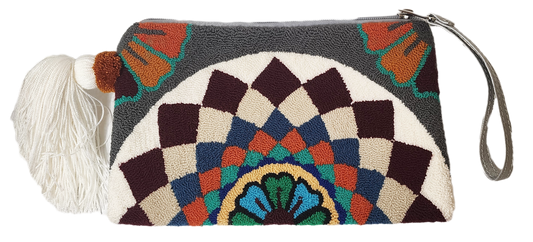Emily Handmade Wayuu Punch-needle Clutch - Wuitusu