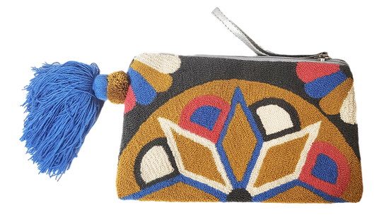 Scarlett Handmade Wayuu Punch-needle Clutch - Wuitusu