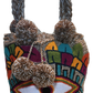 Ana Large Short Handle Design PomPom Mochila - a perfect gift for her