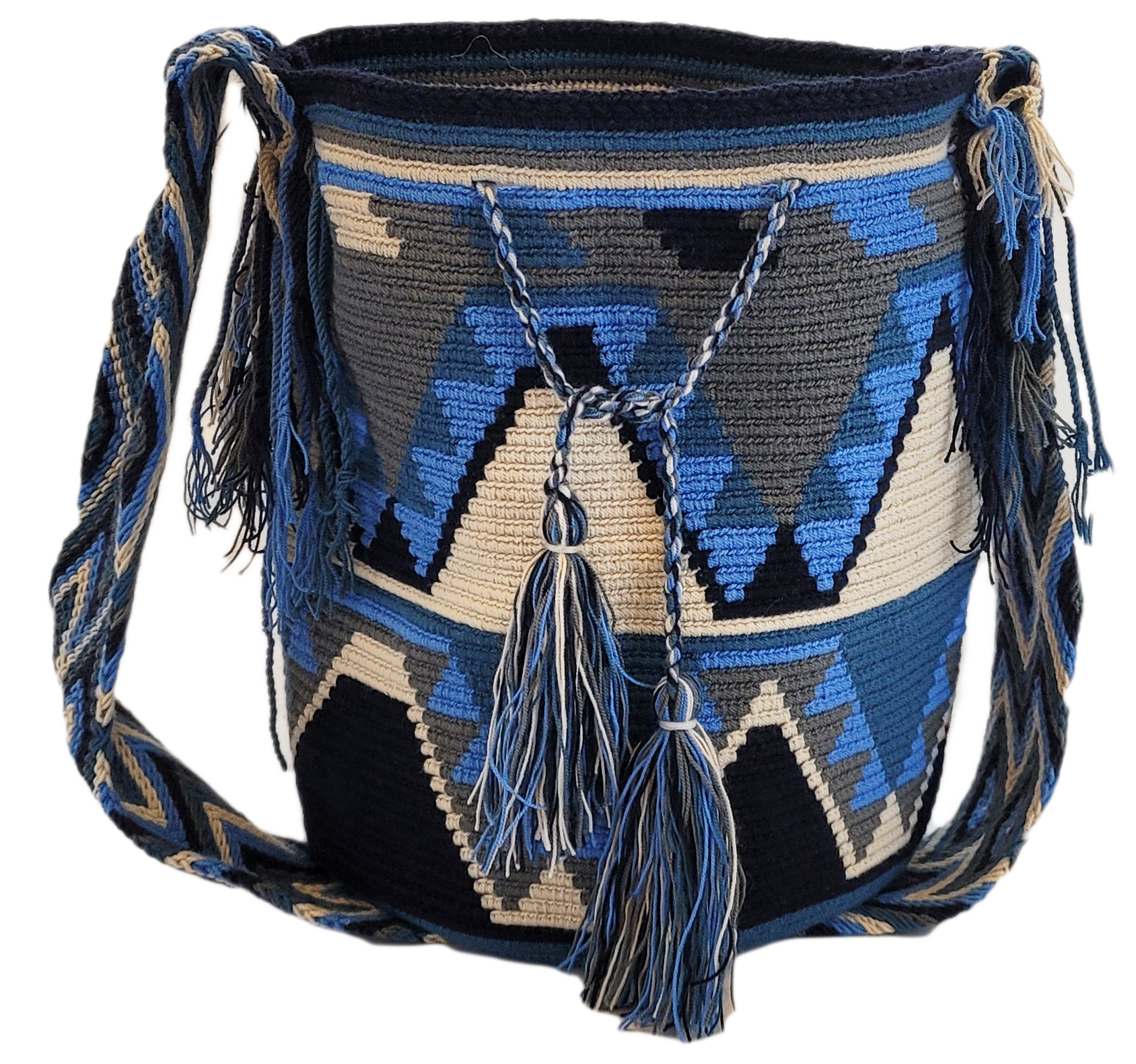 Madeline Large Handmade Crochet Wayuu Mochila Bag - a perfect gift for her