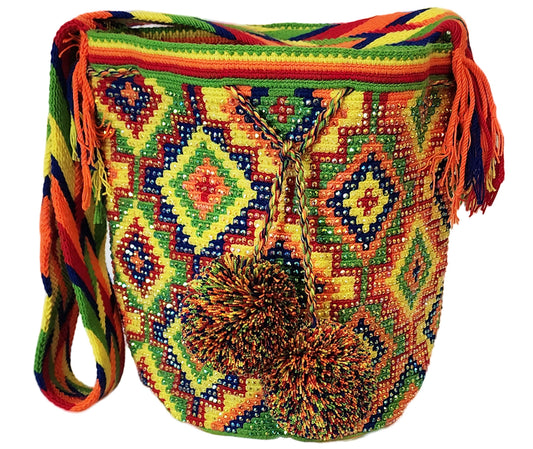 Emmy Handmade Crochet Wayuu Mochila Bag