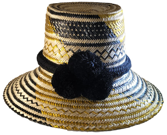 Eloise Handmade Wayuu Hat - Wuitusu-front