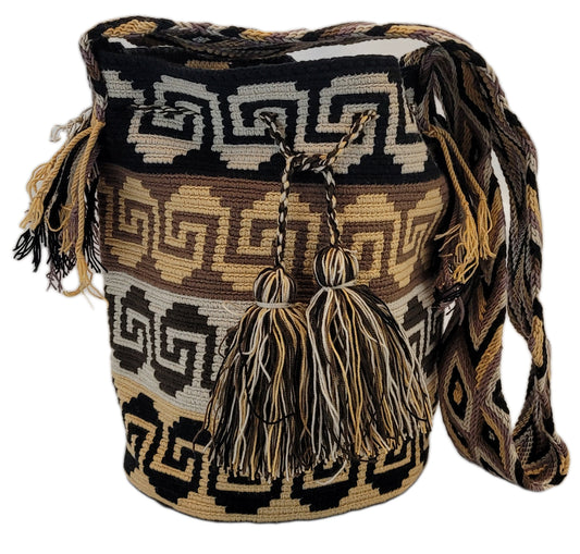 Aniyah Large Handmade Wayuu Mochila bag