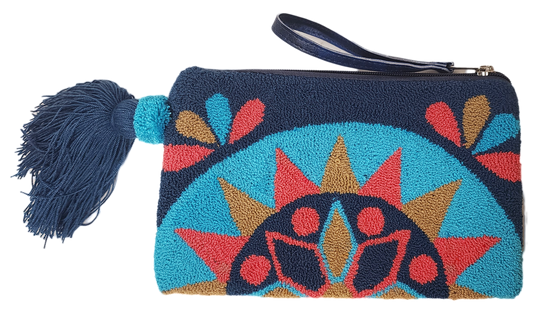 Madison Handmade Wayuu Punch-needle Clutch - Wuitusu