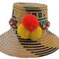 layne handmade wayuu hat-front view