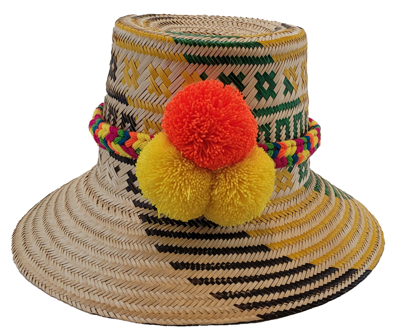 layne handmade wayuu hat-front view