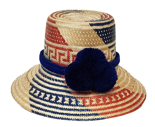 Genevieve Handmade Wayuu Hat - Wuitusu-front