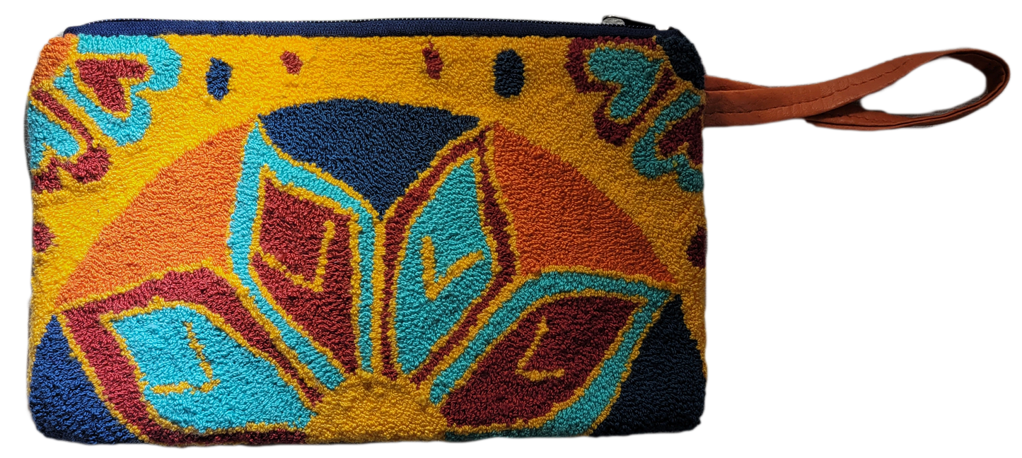 Brinley Handmade Wayuu Punch-needle Clutch - a perfect gift for her