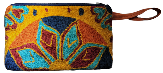 Brinley Handmade Wayuu Punch-needle Clutch - a perfect gift for her