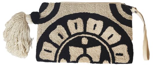 Layla Handmade Wayuu Punch-needle Clutch - Wuitusu