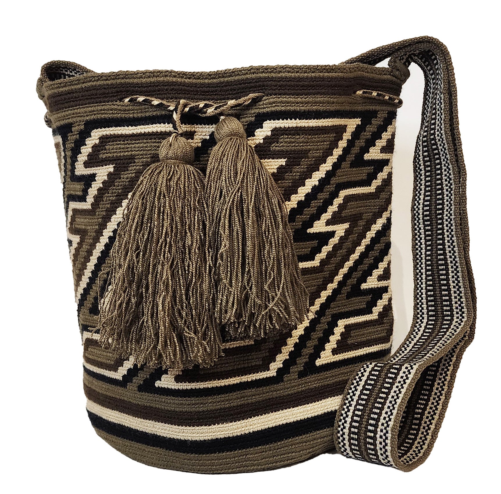 Skyler Handmade Wayuu Mochila Bag - Wuitusu- front