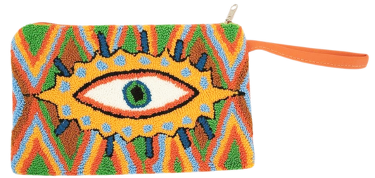 Ariella Handmade Wayuu Punch-needle Clutch - Wuitusu