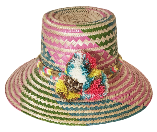 Esmeralda Handmade Wayuu Hat - Wuitusu