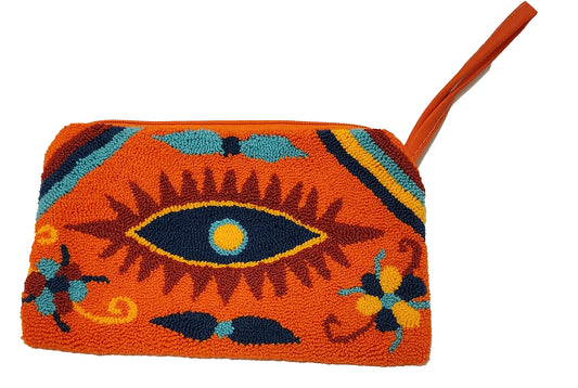 Kayla Handmade Wayuu Punch-needle Clutch