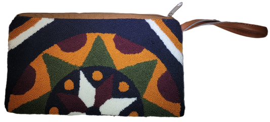 Wren Handmade Wayuu Punch-needle Clutch - a perfect gift for her