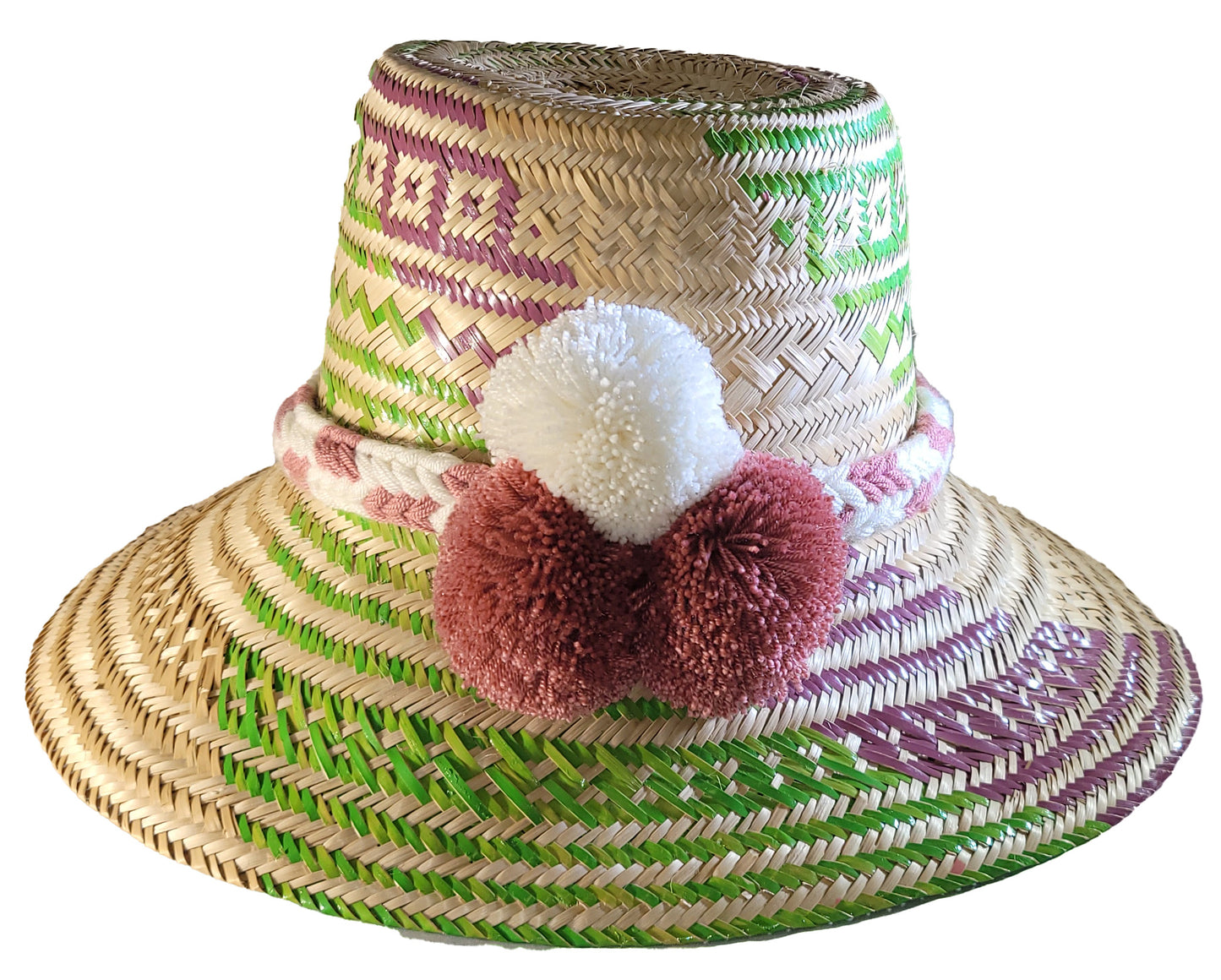 Isabel Handmade Wayuu Hat - Wuitusu- front