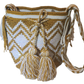 Fiona Medium Handmade Wayuu Mochila Bag With Crystals - a perfect gift for her