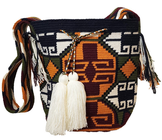 Matilda Large Handmade Wayuu Mochila bag