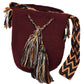 Rosie Unicolor Large Handmade Wayuu Mochila Bag - Wuitusu-front