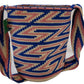 aitana  handmade crochet Wayuu crossbody with zipper