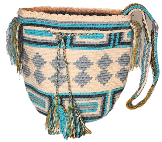 Olive Medium Handmade Crochet Handbag